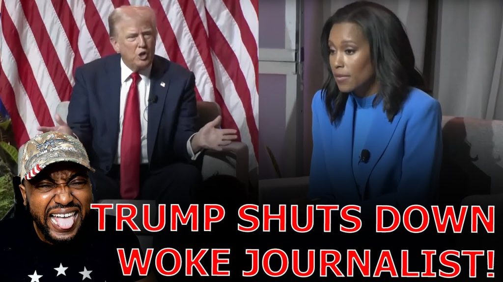 Trump SHUTS DOWN WOKE Black Journalist After Declaring He Didn’t Know Kamala Was BLACK!