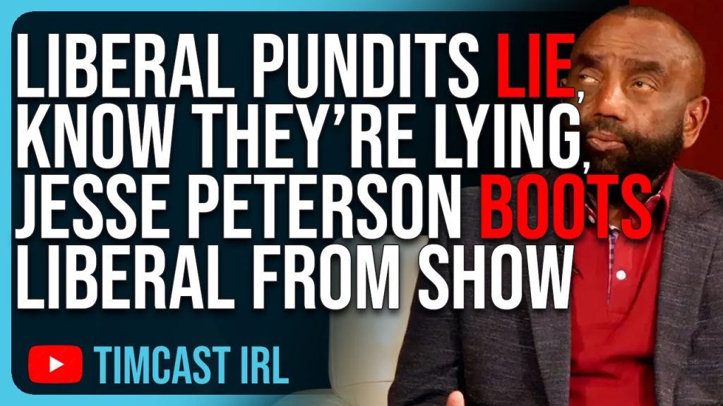 Liberal Pundits LIE, Know They’re Lying, Jesse Lee Peterson BOOTS David Pakman From His Show