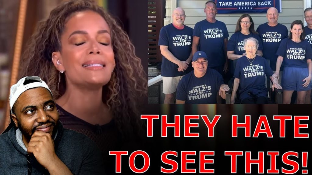 Sunny Hostin MELTS DOWN Over Tim Walz’ Brother REBUKING Him After Family Endorses Trump Over Kamala!