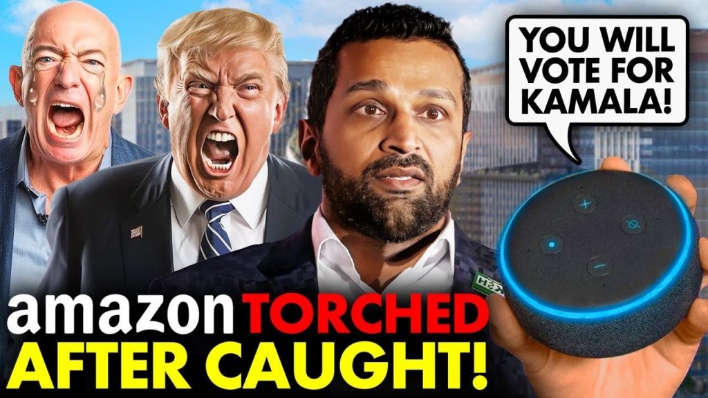 Kash Patel TORCHES Amazon for RIGGING Election AGAINST Trump | ‘Big Tech is Full of SH*T’