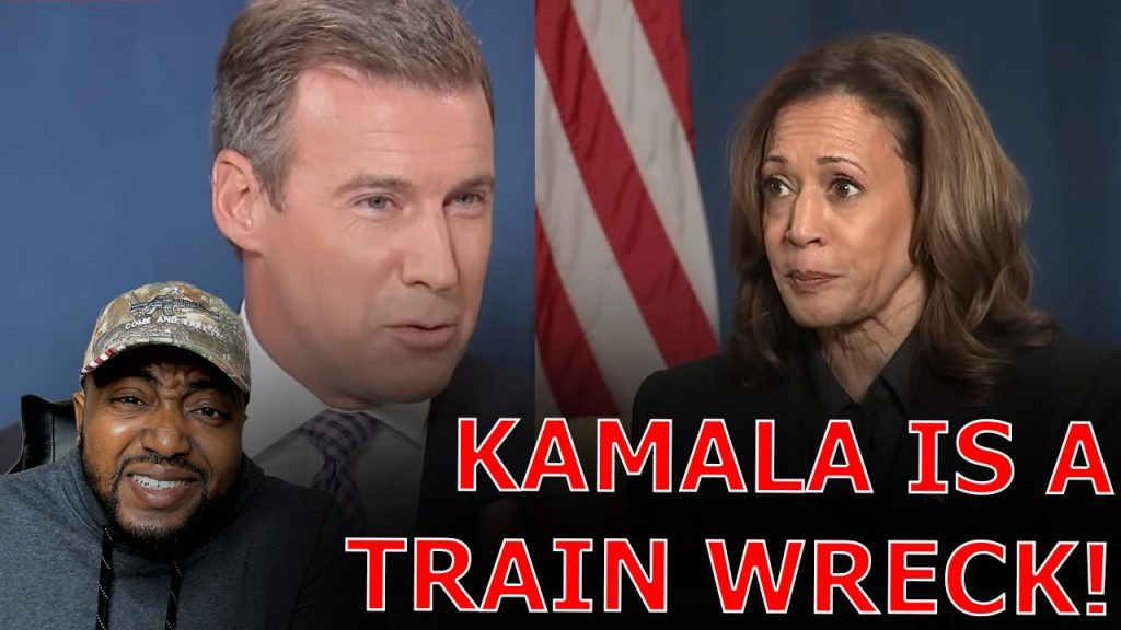 Kamala Harris BOMBS INTO NERVOUS TRAIN WRECK During FIRST SOLO SOFTBALL ABC Interview After Debate!