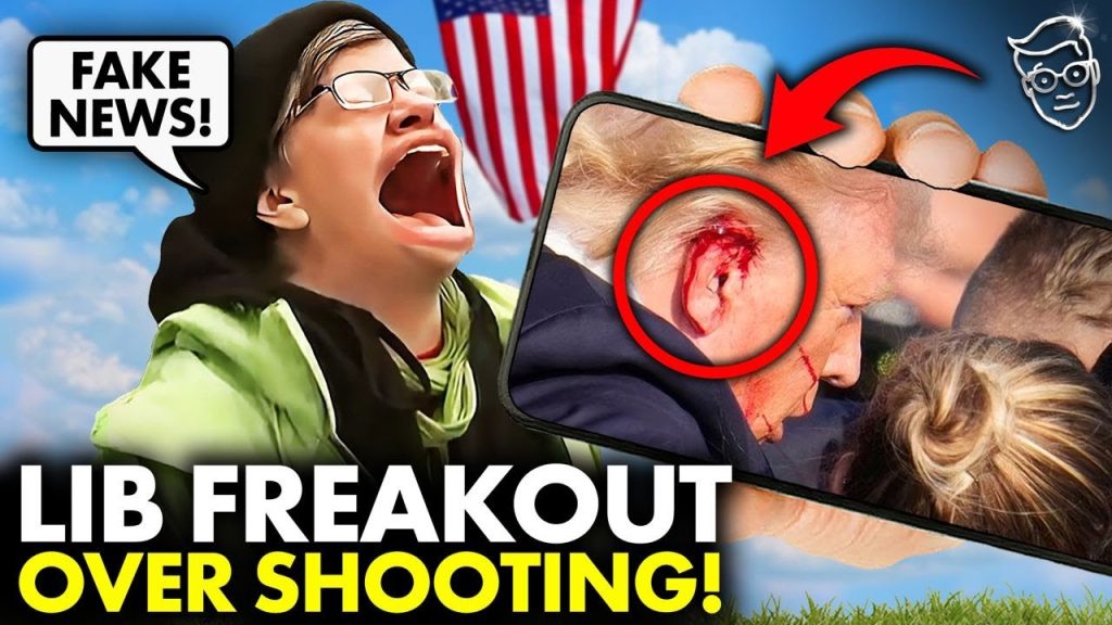 Libs DENY Trump Was Shot After New Photos of Trump’s Ear Go VIRAL | Scream: ‘It Was STAGED!’