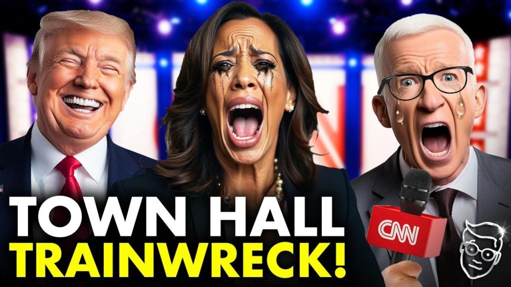 Kamala LOSES Debate With Herself On LIVE TV in HUMILIATING Town Hall, CNN Roasts: ‘Word Salad City!’