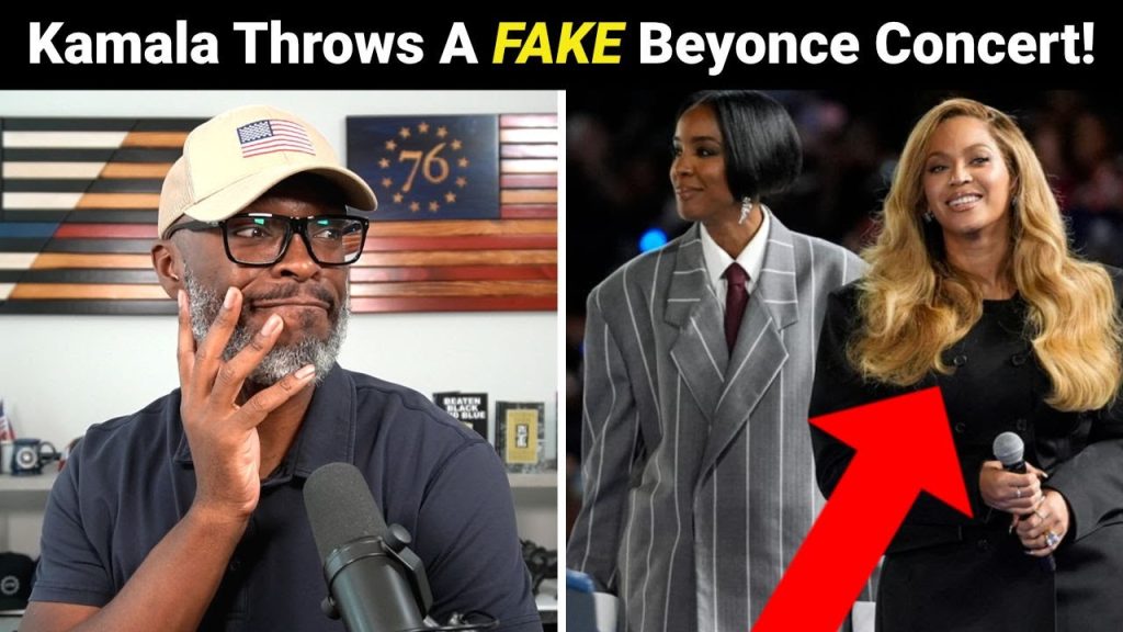 Kamala Harris Throws A FAKE Beyonce Concert In Texas!