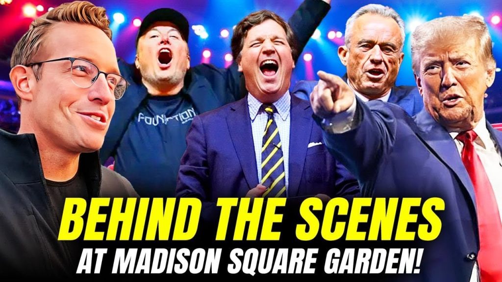 I Sat In The Front Row During The Madison Square Garden Rally | The TRUTH About The Event is WILD