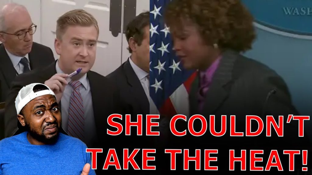 Karine Jean Pierre STORMS OUT Press Conference As Peter Doocy Calls Out Biden Putting America LAST!