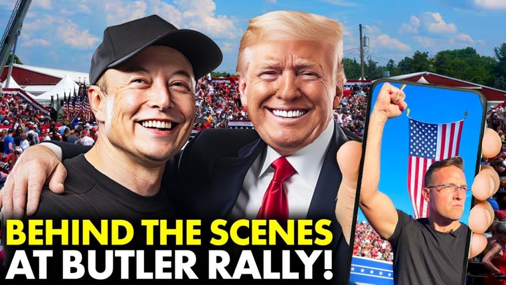 I Went Behind The Scenes At Trump’s Rally with Elon Musk | This Is INSANE