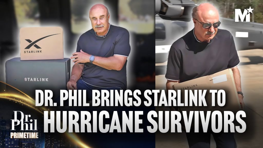 Dr. Phil Delivers Starlink Units from Elon Musk to Hurricane Survivors | Dr. Phil Primetime