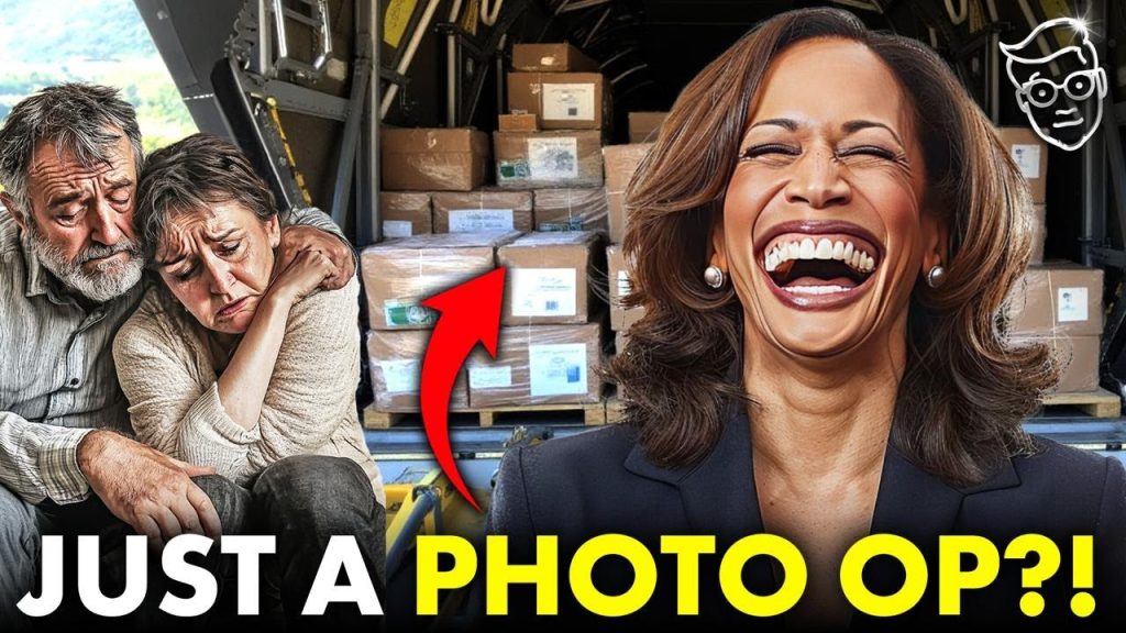 SCANDAL: Kamala Orders Military to STAGE Hurricane Victims Supplies FAKE Photo Op | NEVER Sent Plane