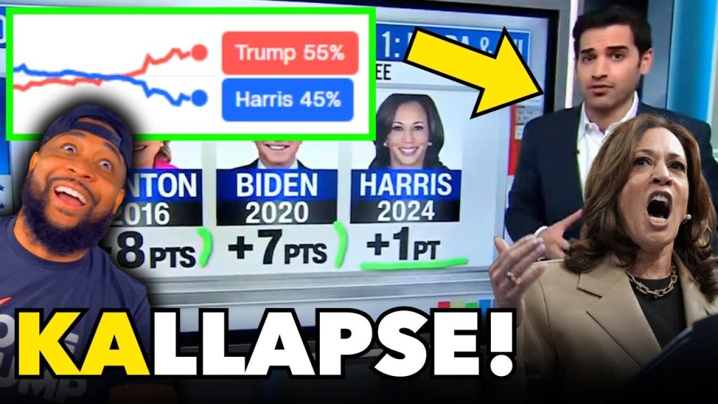 CNN PANICS As Kamala COLLAPSES In The Polls!