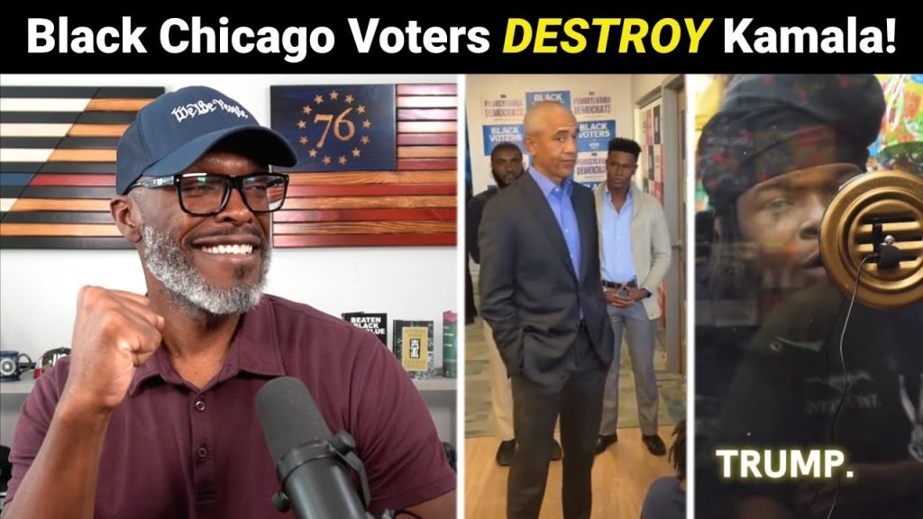 Black Chicago Voters DESTROY Kamala Harris! “We Vote TRUMP!”