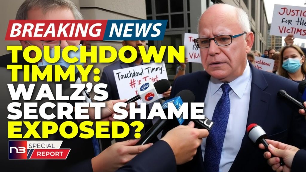 BREAKING: “Touchdown Timmy” Scandal Rocks Harris Campaign! Walls Accused of Student Exploitation