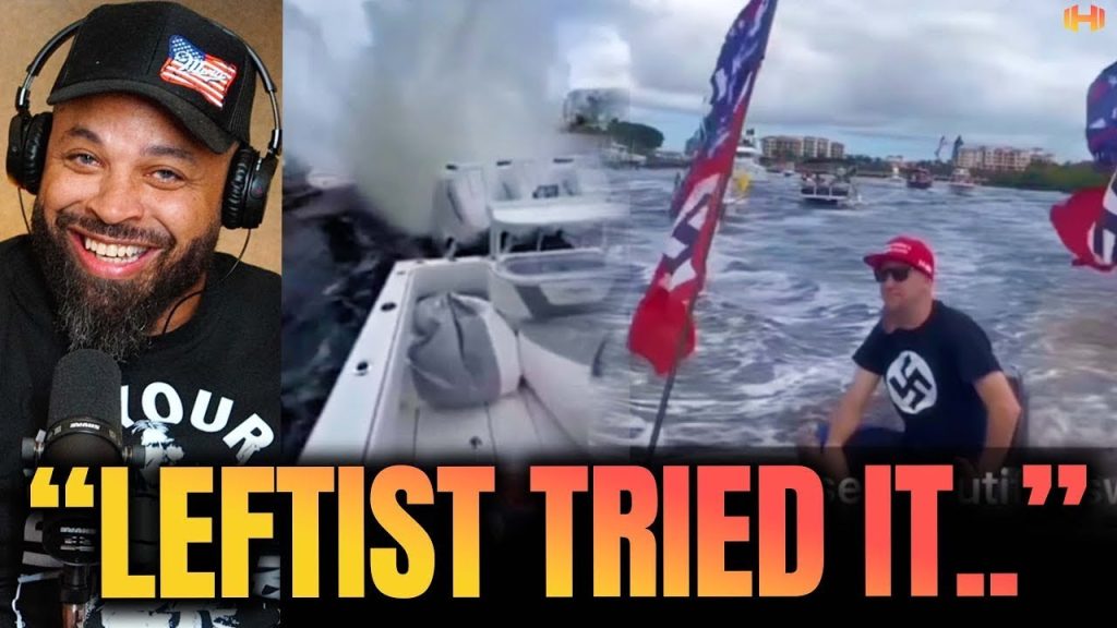 MAGA Patriots CONFRONT FAKE Trump Supporters At Boat Parade in Florida