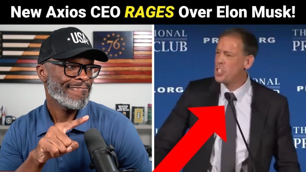 Axios CEO RAGES Over Elon Musk Saying WE Are The New Media!