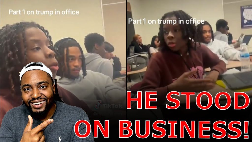 Black Chicago High School Student SCHOOLS Teacher And Girls Crying Over Trump Winning Election!