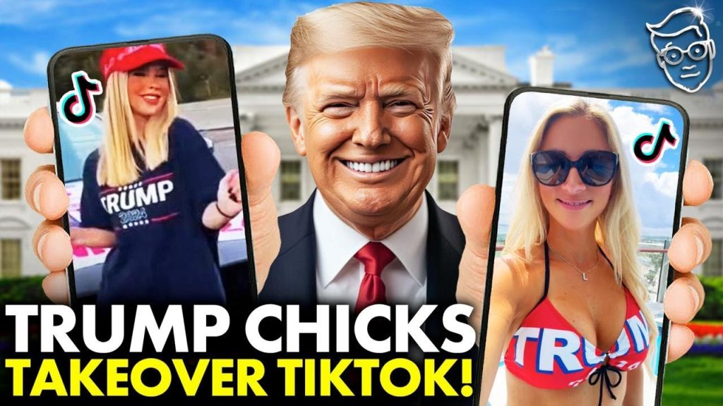 Hot New Trend: Trump Chicks Trolling Lib Women Having MELTDOWNS Go VIRAL | Trump Taking Over TikTok