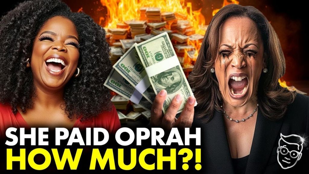 SHOCK: Kamala PAID Billionaire Oprah  MILLION to Interview Her | Donors FURIOUS, Money Laundering?