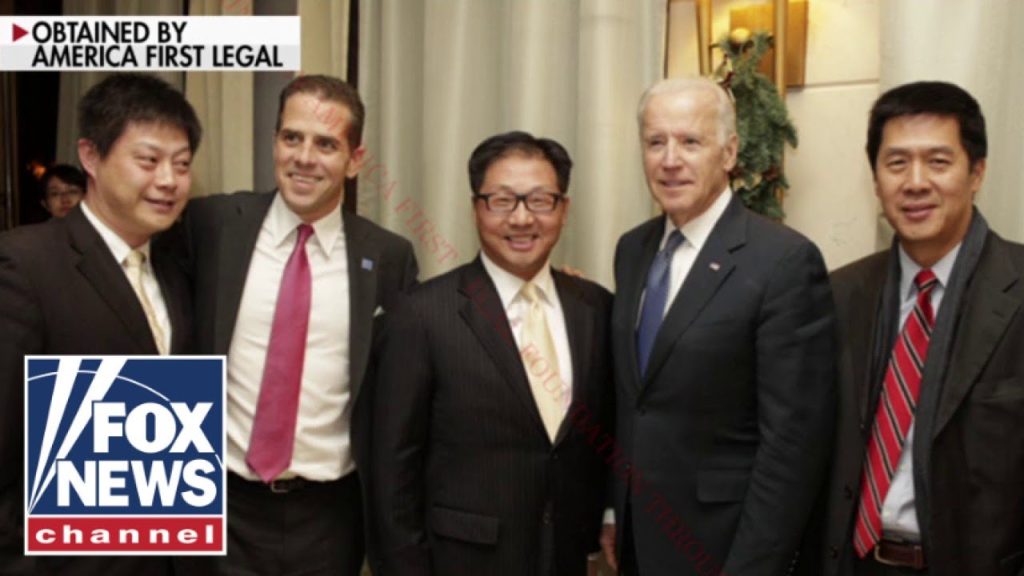 Photos surface of Bidens and Chinese business partners