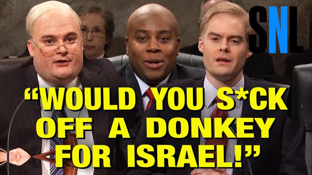 SNL BANNED Sketch About Israel Control Of U.S. Politicians!