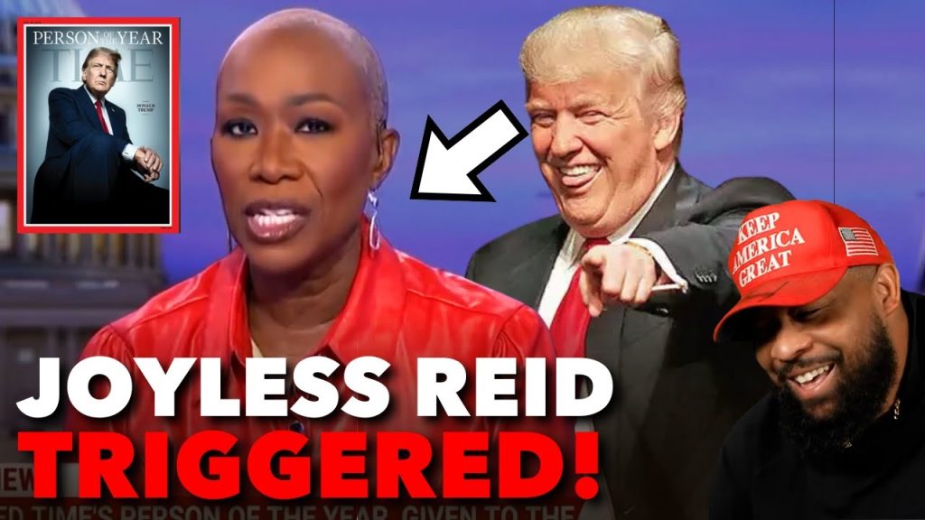 Joy Reid RAGES ON AIR Over Trump’s Person Of The Year Title!