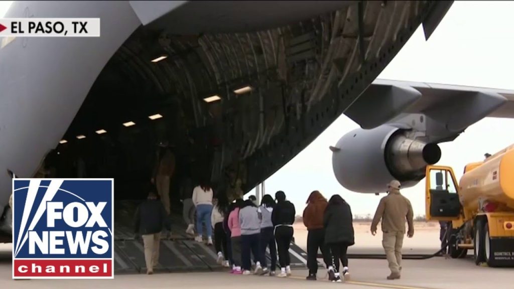 BREAKING: Military deportation flights underway; ICE arrests gang leader