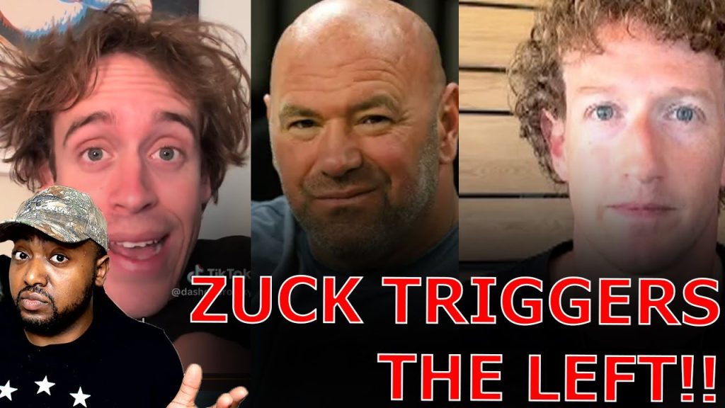 Liberals RAGE Over Mark Zuckerberg Hiring Dana White & Forcing Facebook To BEND THE KNEE To TRUMP!