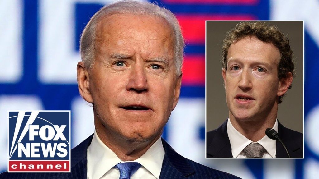 Zuckerberg admits Biden admin pushed for censorship online