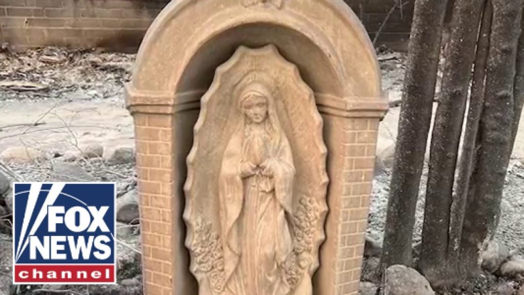 HEALING’: Statue of Mary survives California wildfires in ‘perfect condition’