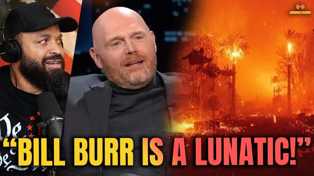 Bill Burr Goes WOKE and PRAISES California Democrats WILDFIRE Response on Jimmy Kimmel Show!