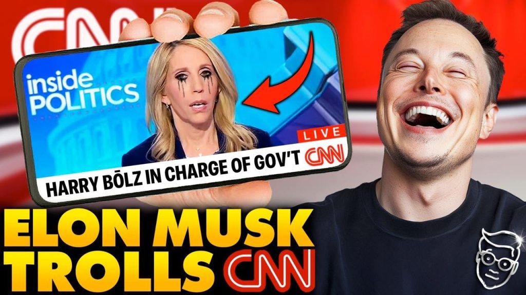 CNN Gets TROLLED Into Calling Elon Musk by his New X-Rated Nickname: ‘I Made Them Say It’