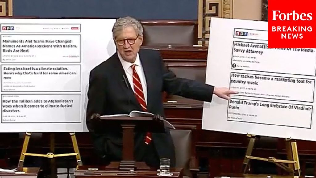 BREAKING NEWS: John Kennedy Calls On Congress End NPR Funding, Reads Headlines To Claim Bias