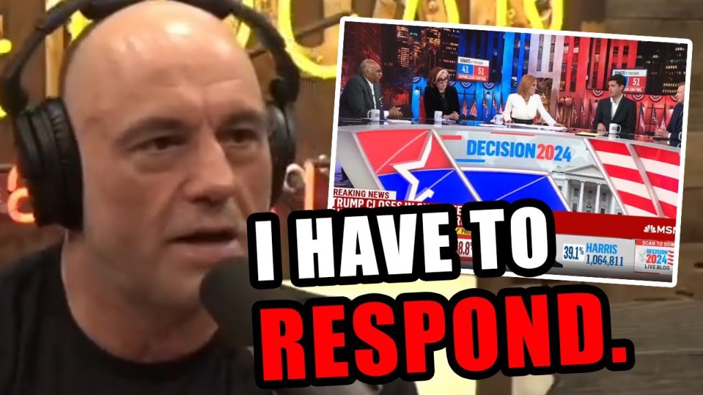 Joe Rogan finally addresses the accusations of the LEFT!!!