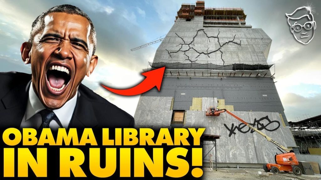 YIKES: Obama Presidential Library In RUINS! Crumbling, Cracking, Hit With Lawsuits and Forever Delay