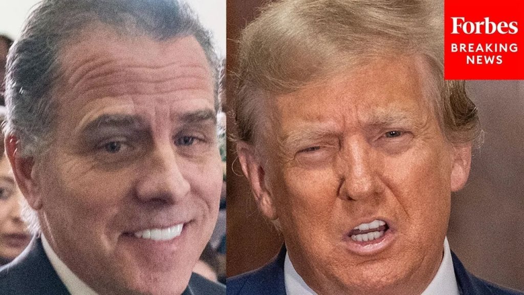 JUST IN: Trump Reacts To Report That 18 Secret Service Agents Are With Hunter Biden In South Africa