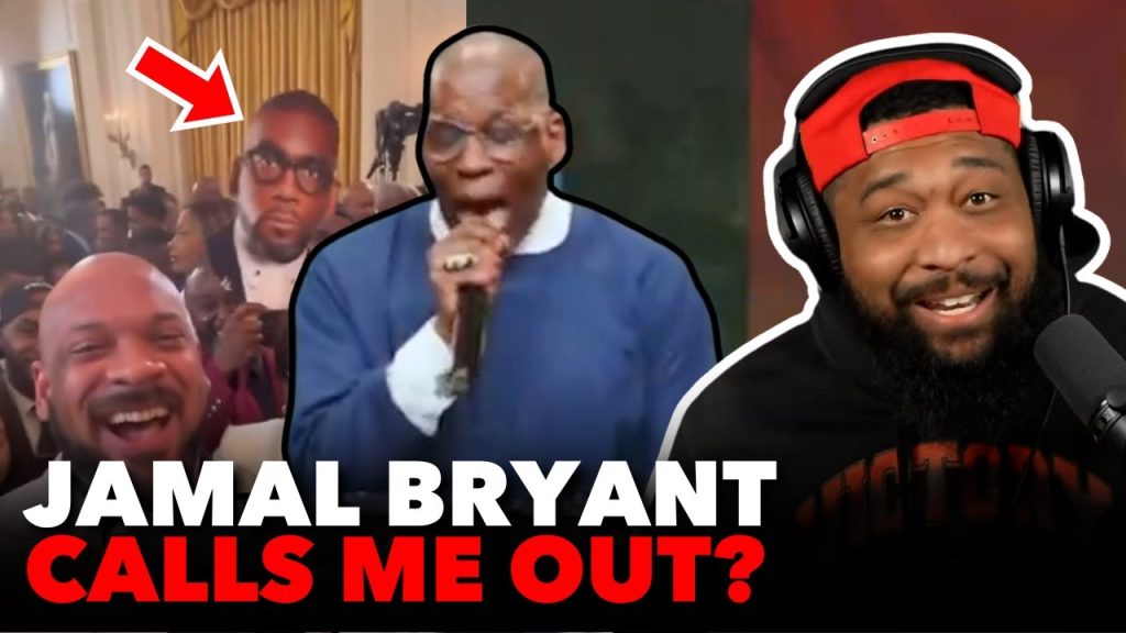 Pastor Jamal Bryant SPAZZES OUT Over Black Conservatives TROLLING Him At White House!